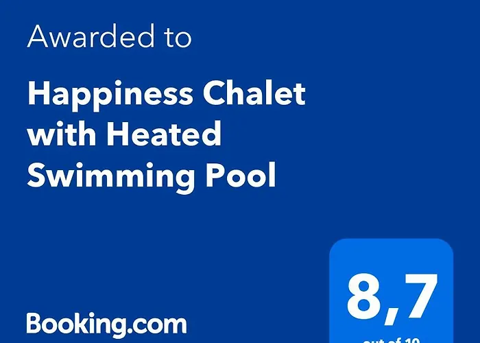 别墅 Happiness With Heated Swimming Pool